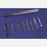دسته تیغ بیستوری استیل شماره 4